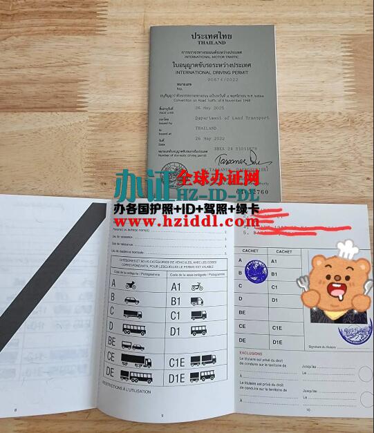 泰国国际驾照-Thai international driver's license