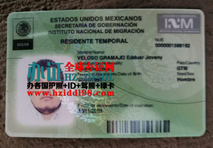 办墨西哥绿卡,Mexican Green Card,办墨西哥居留证